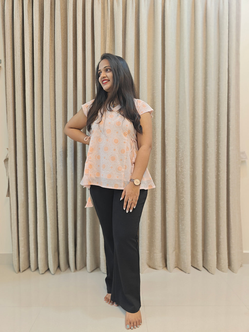 Handblock Print Pure Cotton Tunic