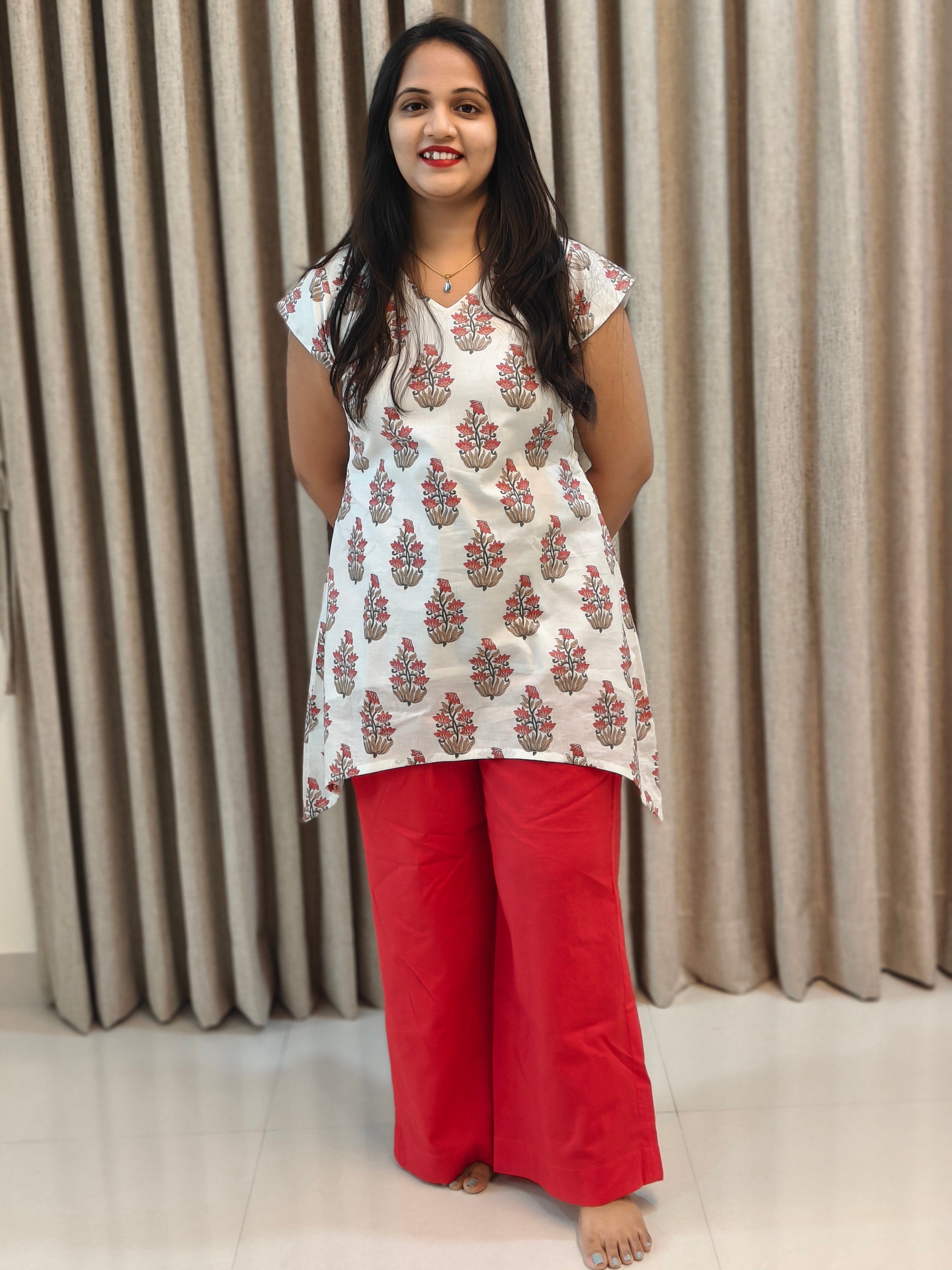 Handblock Print Cotton Co-ord Set