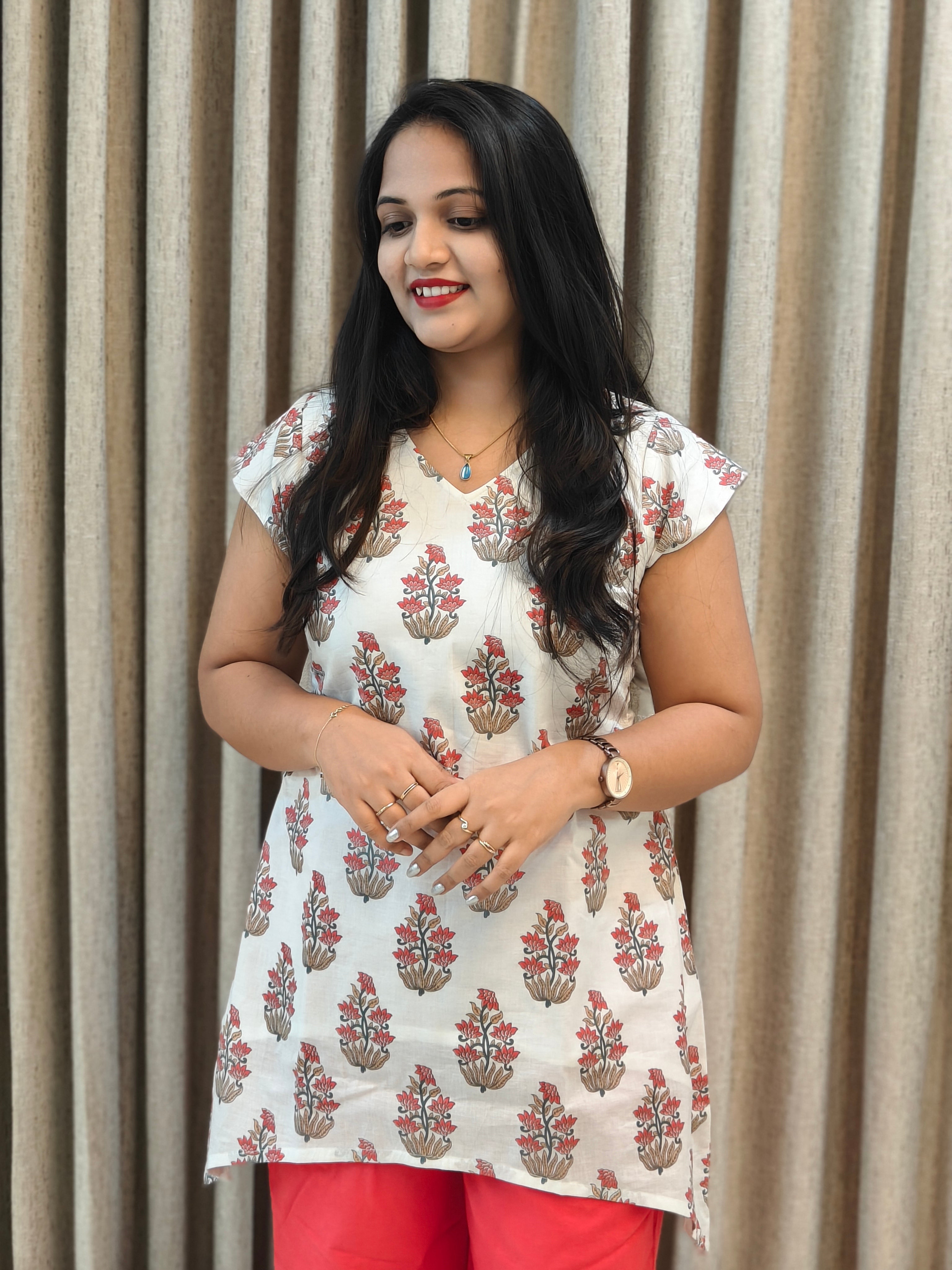 Handblock Print Cotton Co-ord Set