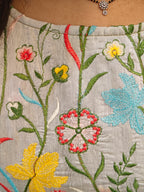 Premium Mul Chanderi A-Line Frock
