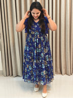 Premium Georgette Frock - Elegant Festive Wear
