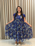 Premium Georgette Frock - Elegant Festive Wear