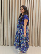 Premium Georgette Frock - Elegant Festive Wear