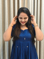 Narayanpet Mercerised Cotton Handloom Frock