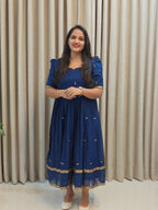 Narayanpet Mercerised Cotton Handloom Frock