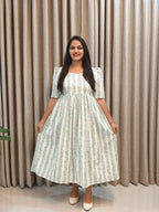 Cotton Handblock Print Frock