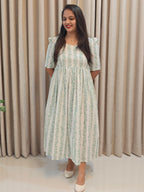 Cotton Handblock Print Frock