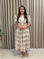 Kota Doria Cotton Frock