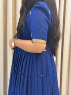Narayanpet Mercerised Cotton Handloom Frock