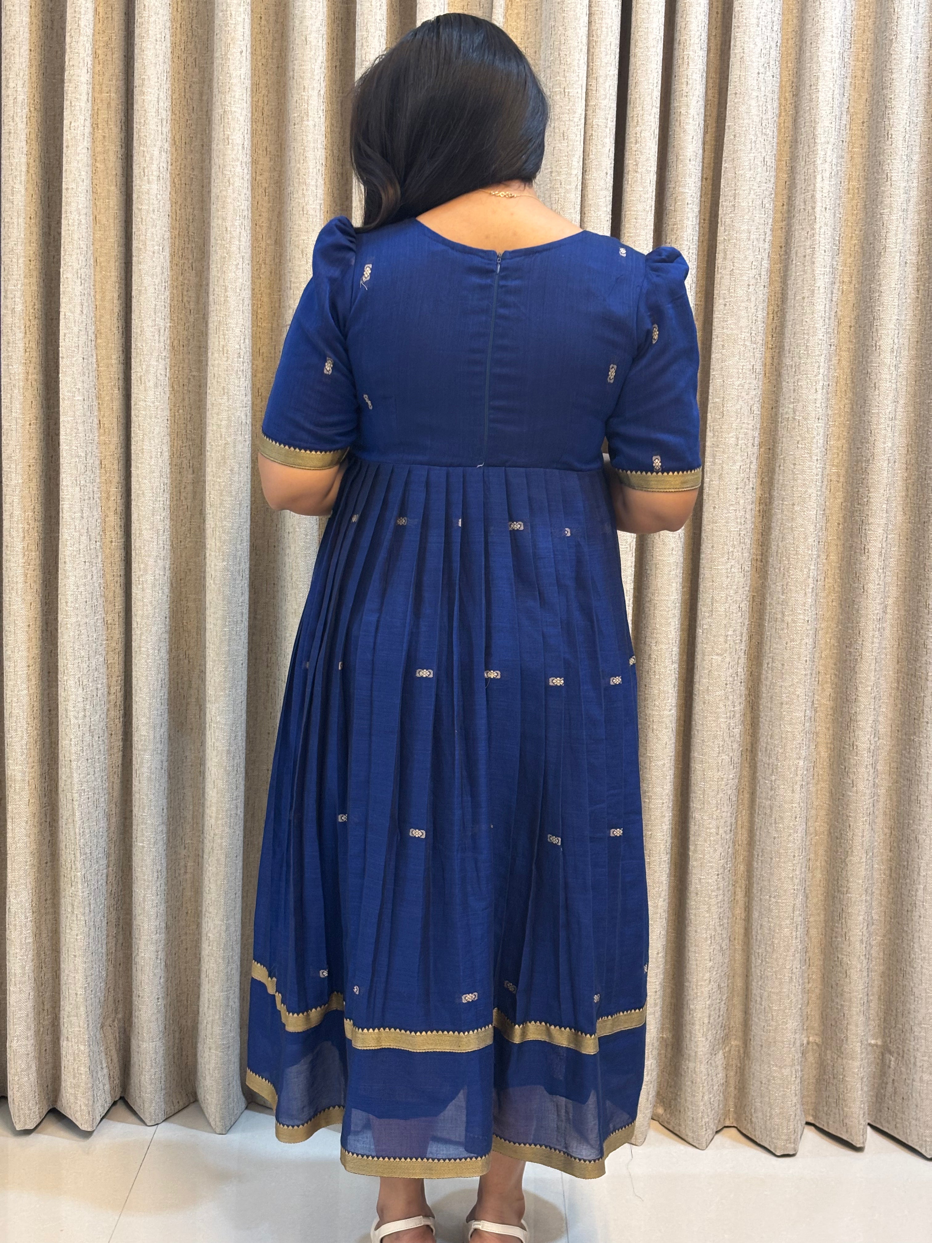 Narayanpet Mercerised Cotton Handloom Frock