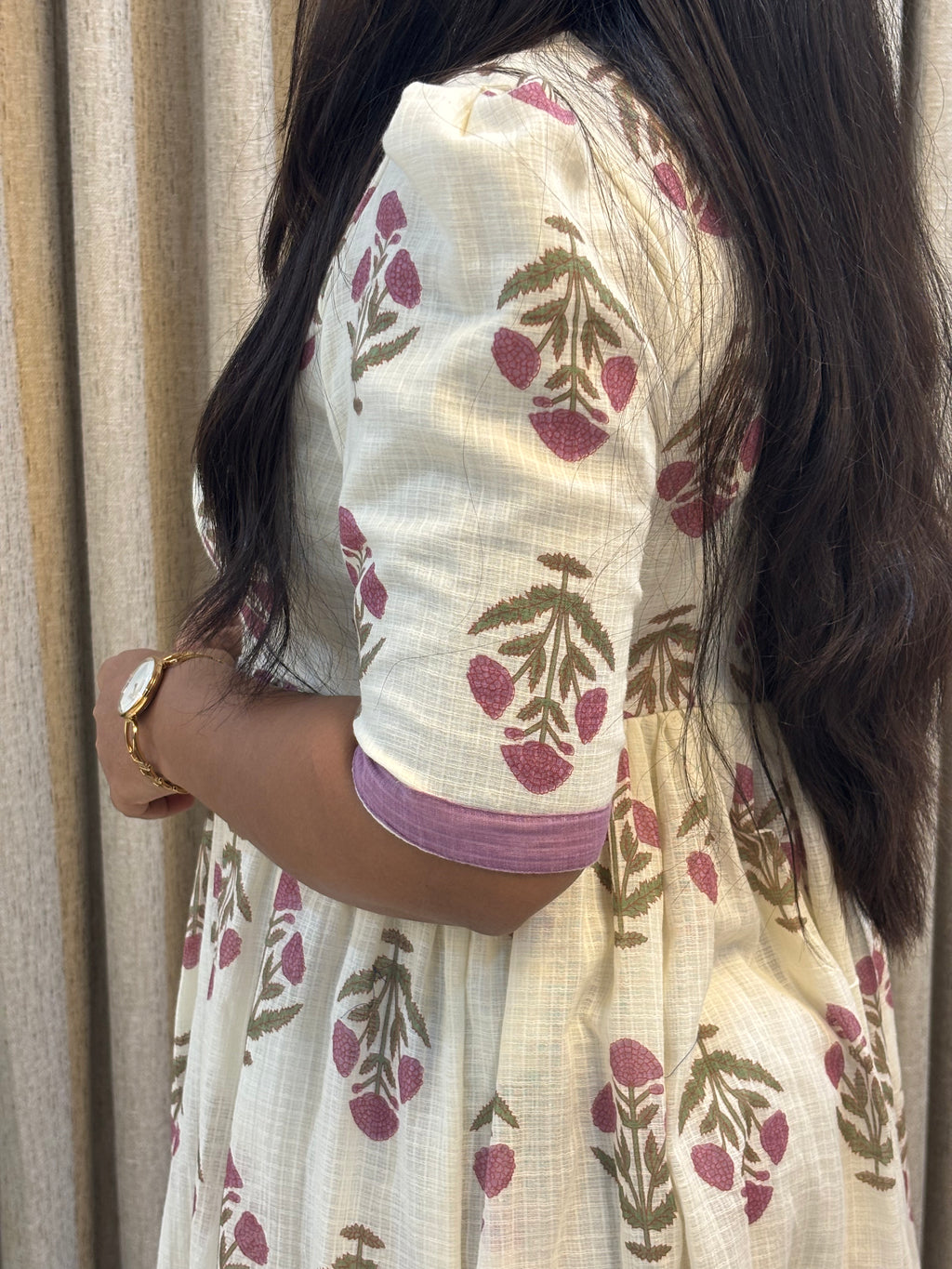 Kota Doria Cotton Frock