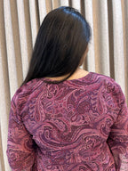 Floral Georgette Tunic Top -  Casual Wear